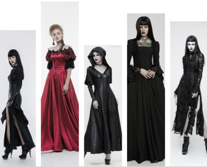 Goth Clothing  Gothic Glam Dresses, Clothes & Accessories – Unique Vintage
