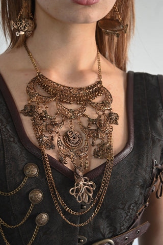 Oculus Noctis - Steampunk Necklace steampunk necklace
