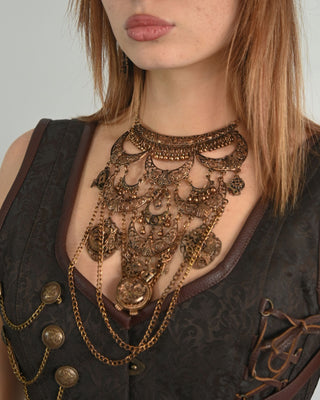 The Enchanted Timekeeper necklace set