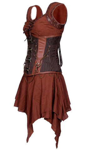 Steampunk Pirate Corset Dress