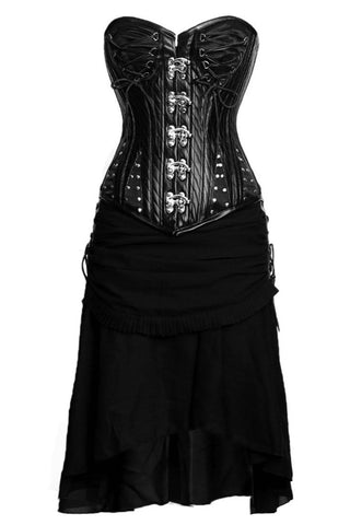 Dark Majesty Corset and Skirt Set