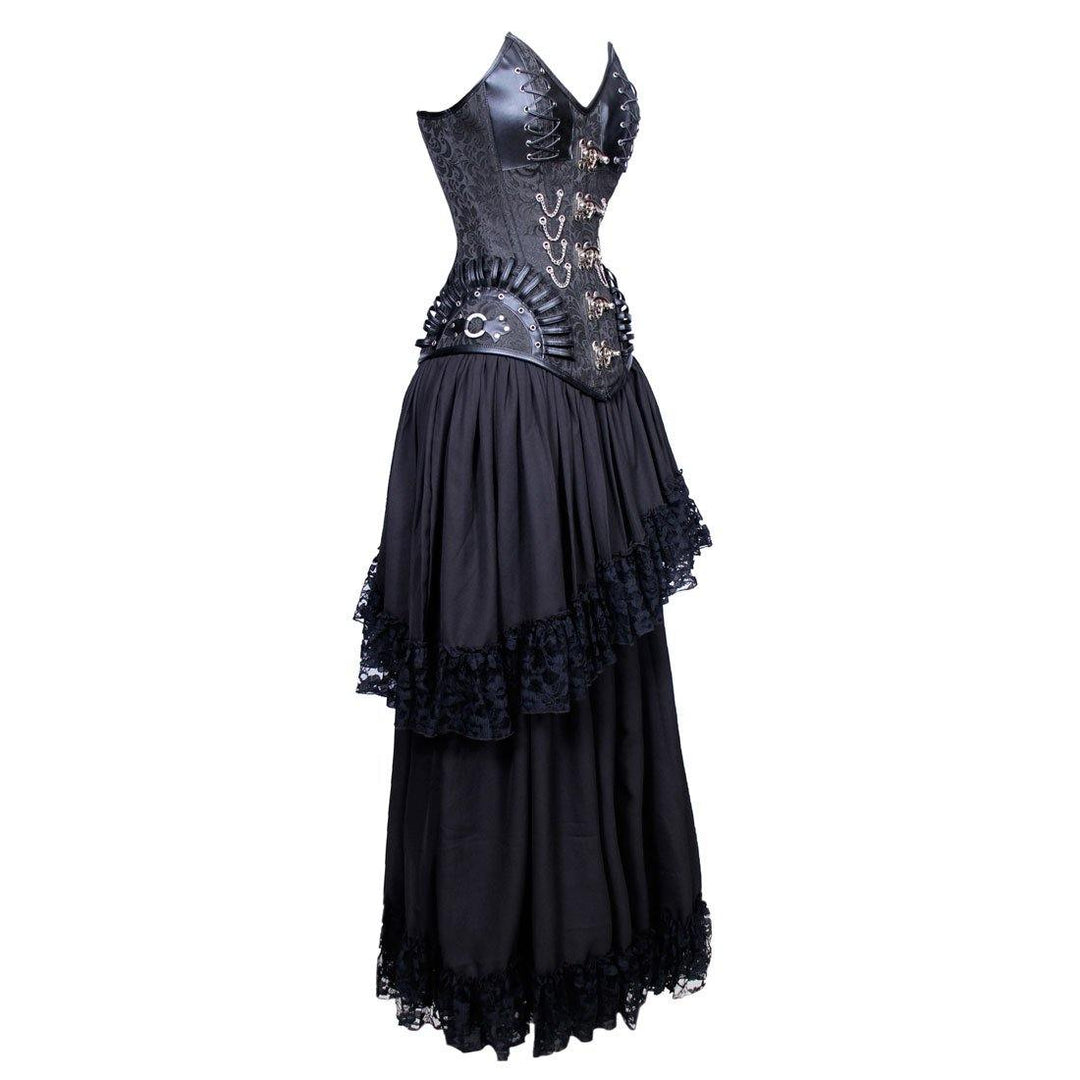 Queen of The Darkness Corset Dress (Made to Order)