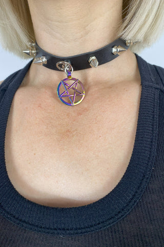 Pentagram Choker