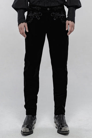punk rave wk-442 goth victorian trousers
