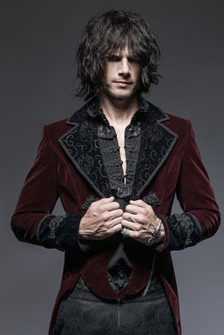 victorian jacket punk rave y-635 front view