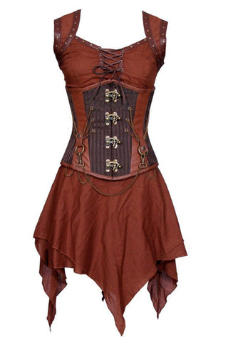 Steampunk Pirate Corset Dress