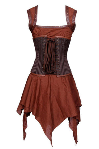 Steampunk Pirate Corset Dress