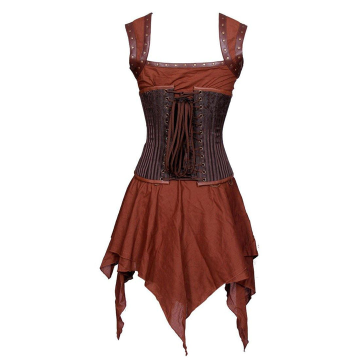 Warrior of Amazon Corset Dress (Made to Order)