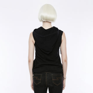 Fringe Dweller Sleeveless Hoodie