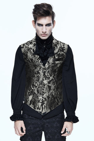 Silver Elegance Men’s Vest