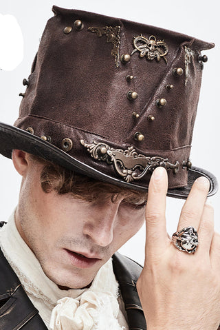 Steampunk Skull Hat