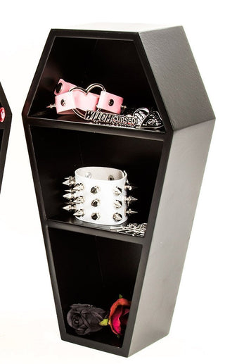 Rest in Peace Coffin Shelf