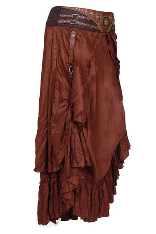 Plus Size Steampunk skirt