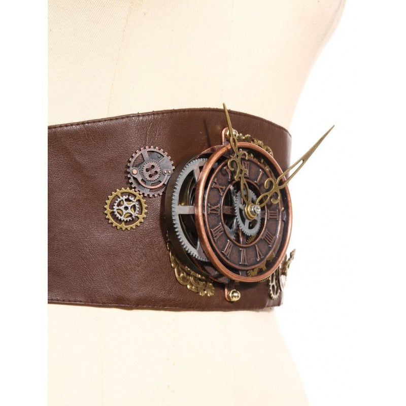 steampunk clock belt