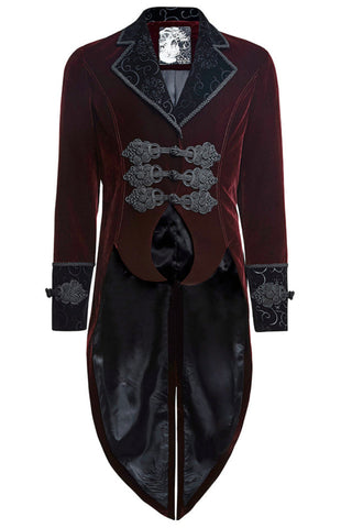 victorian gentleman jacket punk rave y-635