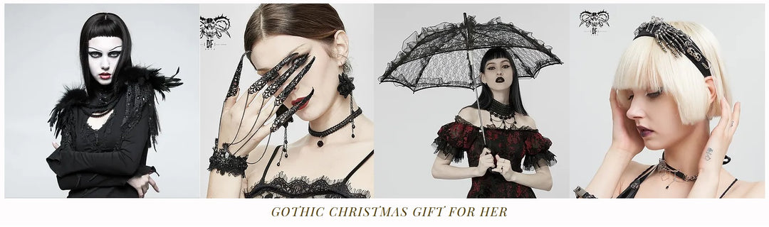 gothic Christmas gift for her