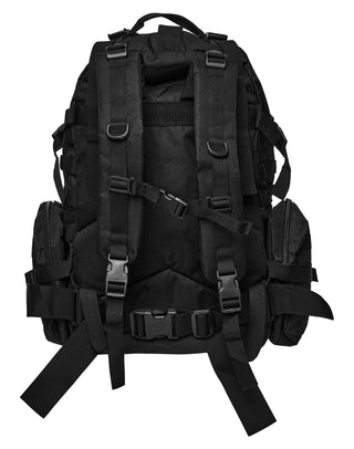 Punk Utility Backpack with Detachable Pouches
