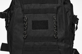 Punk Utility Backpack with Detachable Pouches