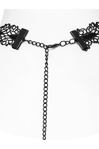 Shadow Lily – Victorian Gothic Lace Choker