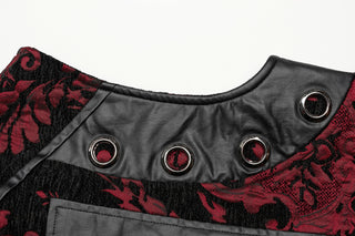 Emperor’s Red Brocade Vest