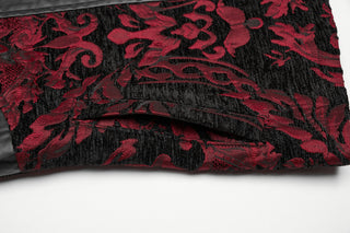Emperor’s Red Brocade Vest