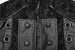 Emperor’s Black Brocade Vest