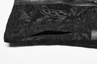 Emperor’s Black Brocade Vest