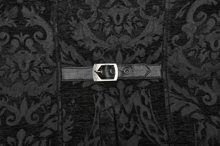 Emperor’s Black Brocade Vest