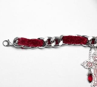 Blood Moon Cross Guardian Choker