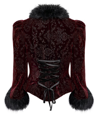 Baroness Isolde Frost Jacket in Red
