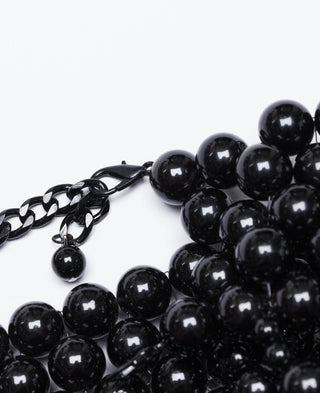 Lilith’s Chains – Black Beaded Gothic Harness