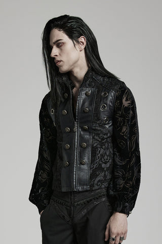 Emperor’s Black Brocade Vest