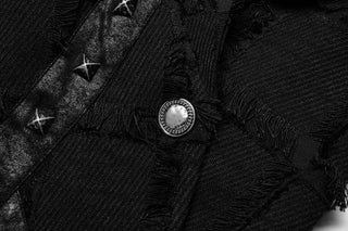 Rebel Matrix – Punk Patchwork Strap Vest