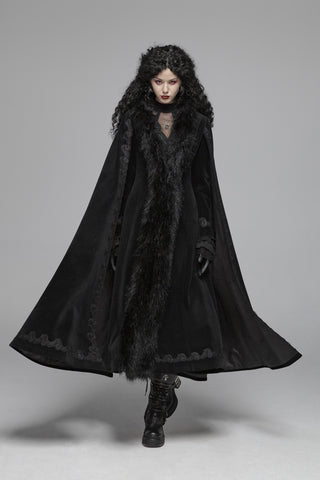 Empress of the Frostbound Realm – Velvet Coat