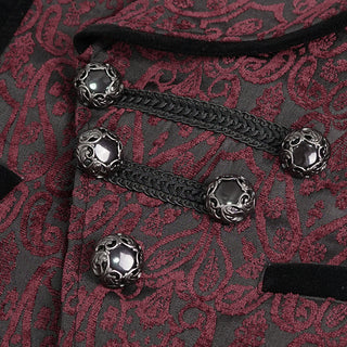 Count Veloré Waistcoat Red