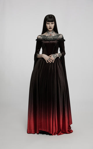 Demoness of the Scarlet Flame Gown