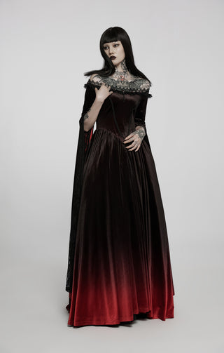 Demoness of the Scarlet Flame Gown