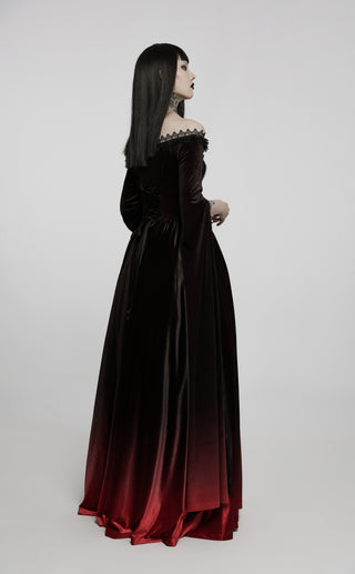 Demoness of the Scarlet Flame Gown