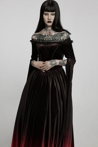 Demoness of the Scarlet Flame Gown