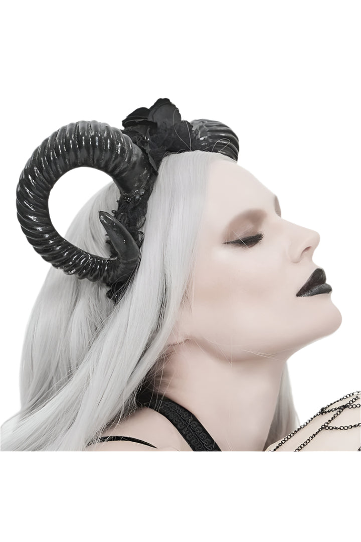 Lilith Horn Headdress