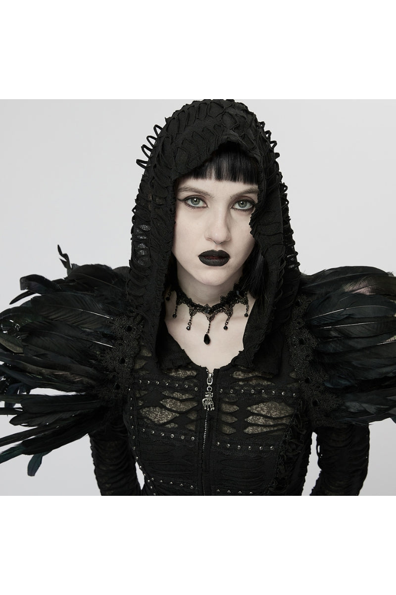 Raven's Wing Shoulder Armor