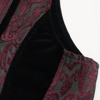 Count Veloré Waistcoat Red