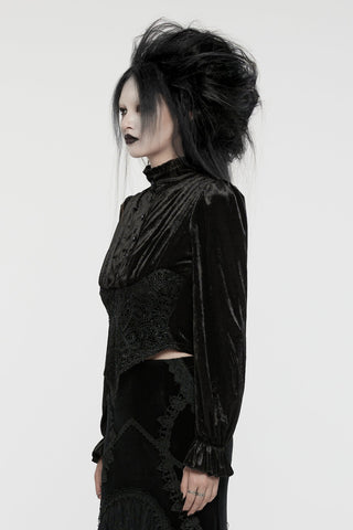 Lady Violetta Gothic Blouse