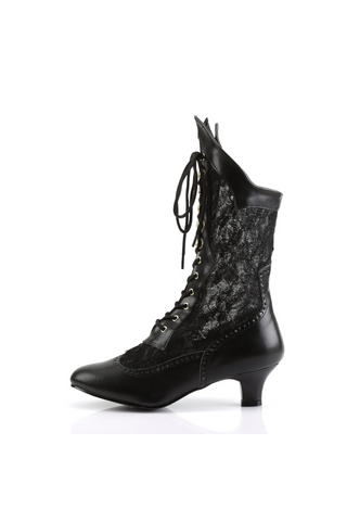 Victorian Pioneer Black Boots