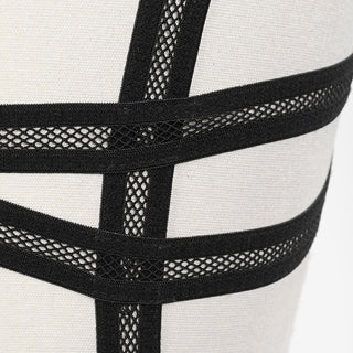 Raven Lace Feather Harness