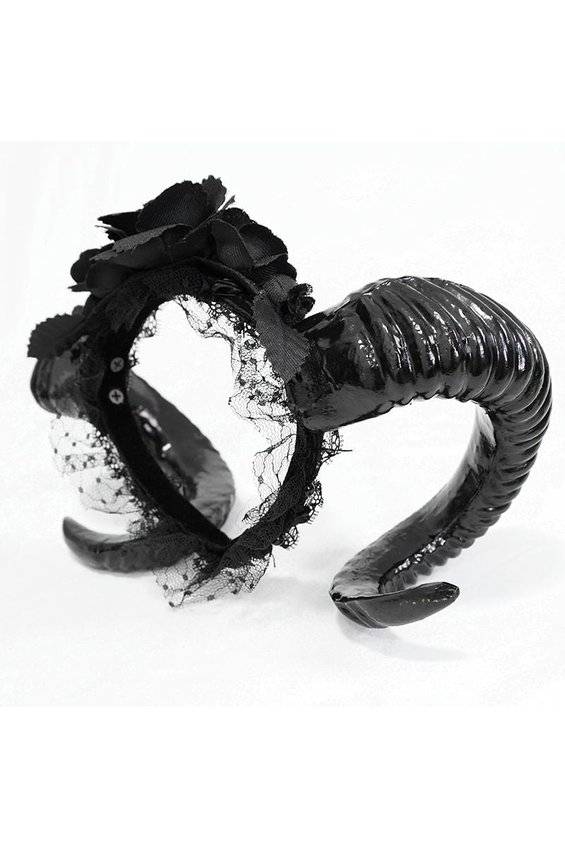Lilith Horn Headdress