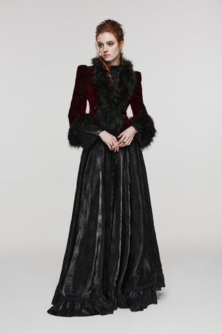Baroness Isolde Frost Jacket in Red