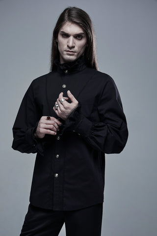Dorian – Ruffle Cuff Gothic Shirt