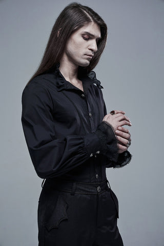 Dorian – Ruffle Cuff Gothic Shirt