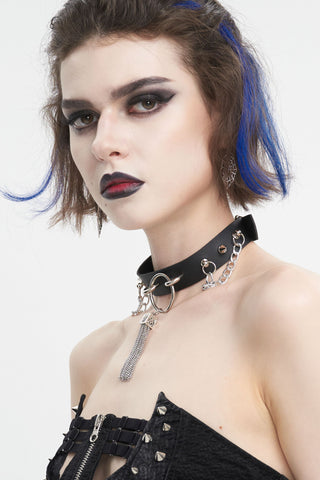 Chain Drop Punk Choker